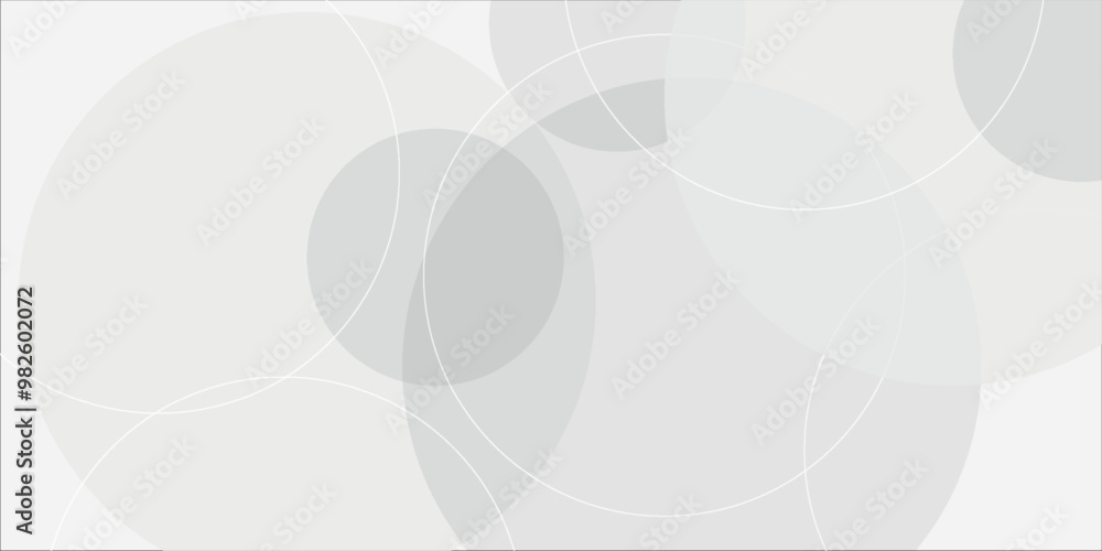 Poster white geometric abstract background overlapping layers on bright space with line effect decoration. 