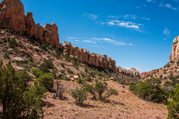 utah landscape at burr trail
