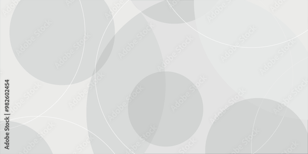Poster white geometric abstract background overlapping layers on bright space with line effect decoration. 