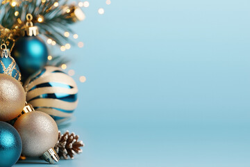 Blue Christmas Background