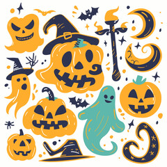 Halloween Elements Collection
