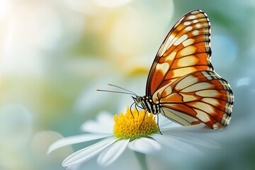 Butterfly on a Daisy