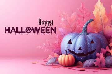 Editable file for a backdrop image with a Halloween theme 