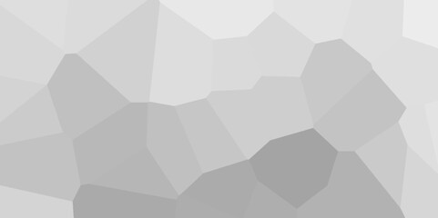 gray Color Abstract trianglify Generative Art background illustration, Geometric design. Colorful gradient mosaic background, White polygon textured background