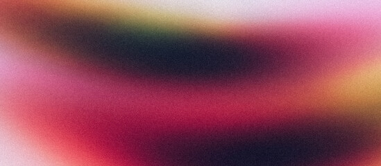 Vibrant grainy magenta red black color gradient long backdrop design background, vibrant poster noise texture banner, cover header backdrop design