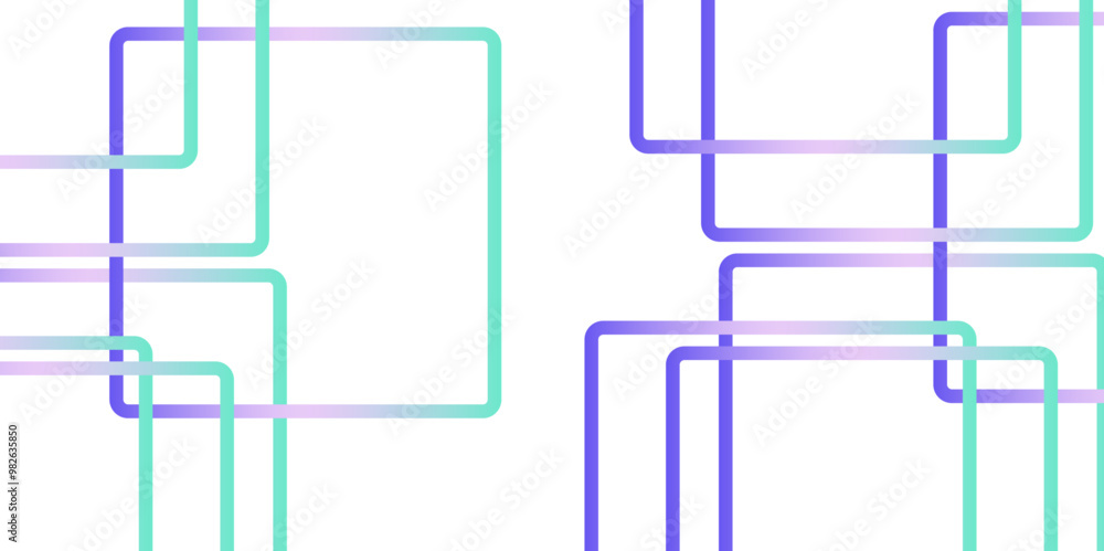 Poster abstract background with squares and rectangle shapes. abstract geometric vector seamless pattern di