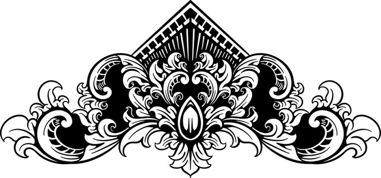 recommend clip art: classic vintage ornament