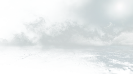 PNG Fog background ocean water.