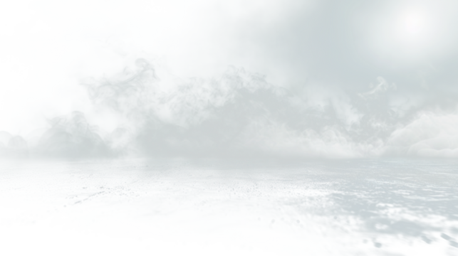 PNG Fog background ocean water.