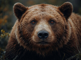 brown bear in the forest