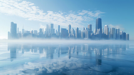Fototapeta premium city skyline