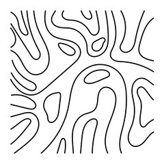 Topography Pattern Lines
