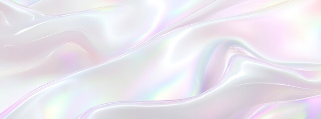 Fototapeta premium A distorted rainbow light effect with spectral flare in a modern illustration with prism refraction