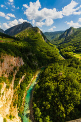 Tara River Canyon also known as the Tara River Gorge, is the longest canyon in Montenegro, and...