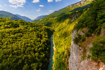 Tara River Canyon also known as the Tara River Gorge, is the longest canyon in Montenegro, and...