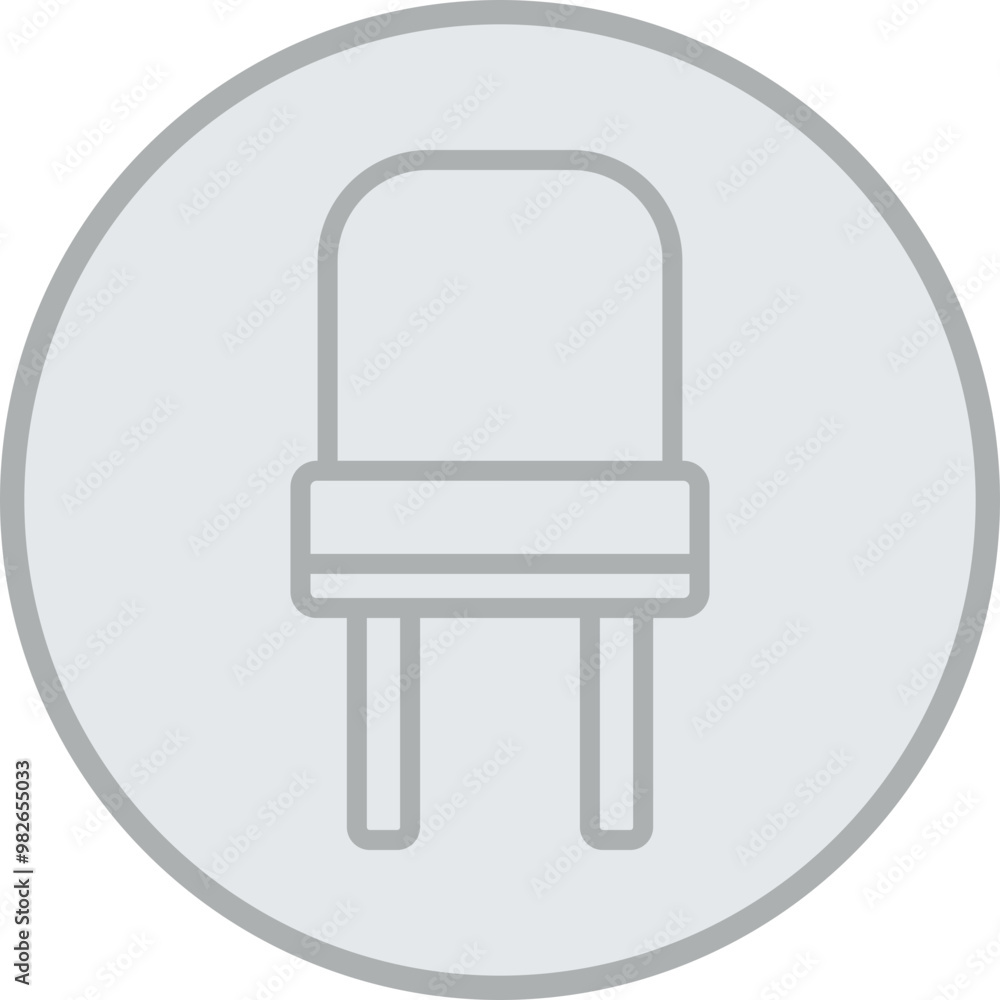 Poster Seat Vector Icon Design