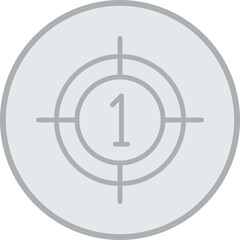 Countdown Vector Icon Design