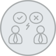 Argument Vector Icon Design