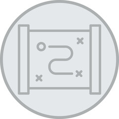 Map Vector Icon Design