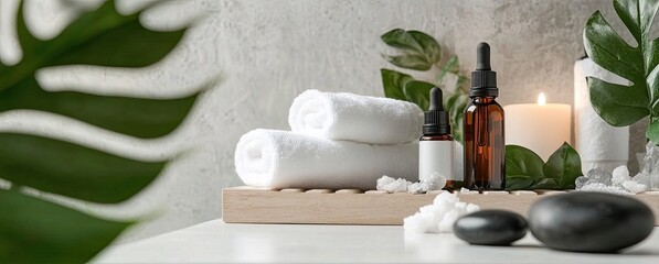 Spa Day Essentials: Essential Oils, Towels, and Stones