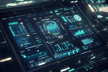 Futuristic Digital Interface