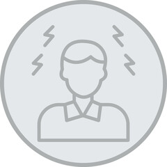 Headache Vector Icon Design