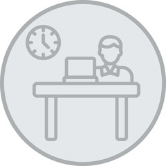 Busy Vector Icon Design