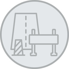 Roadworks Vector Icon Design