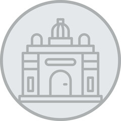 Palace Vector Icon Design