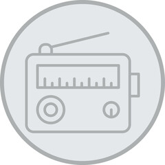 Radio Icon Design