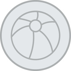 Beach Ball Icon Design