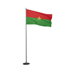 Burkina Faso flag 3