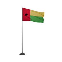 Guinea - Bissau flag 3