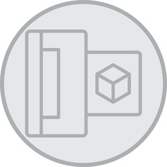 Fototapeta premium Handheld Icon Design