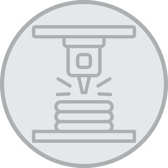 Electron Beam Melting Icon Design