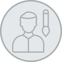 Artist Vector Icon Design