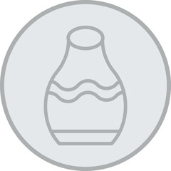 Pottery Vector Icon Design