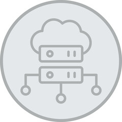 Database Vector Icon Design
