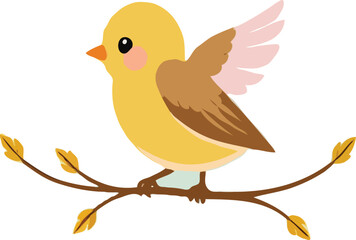 bird on branch