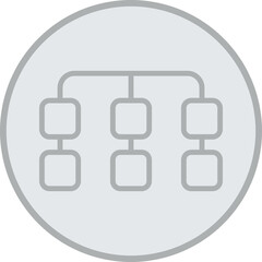 Fototapeta premium Taxonomy Vector Icon Design