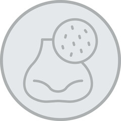 Blackhead Vector Icon Design