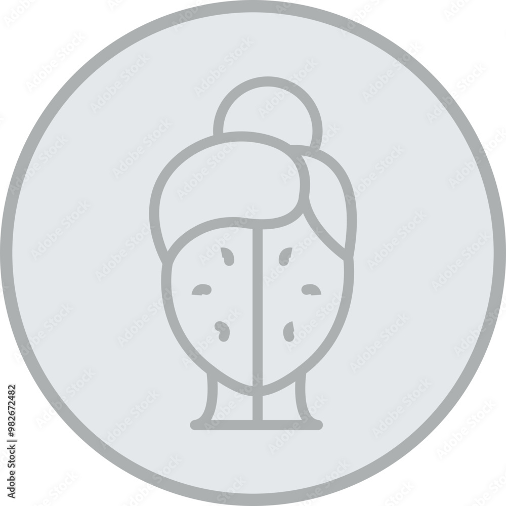 Sticker wrinkles vector icon design