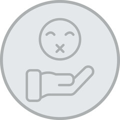 Silent Vector Icon Design
