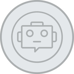 Bot Vector Icon Design