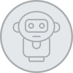 Ai Tutor Vector Icon Design