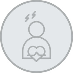 Stress Vector Icon Design