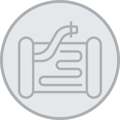 Evaporator Icon Design