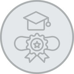 Bachelors Degree Icon Design