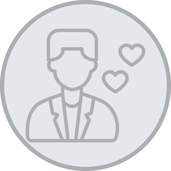 Groom Icon Design