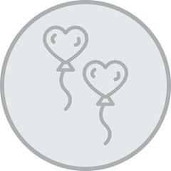Balloons Icon Design
